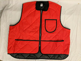 NWT&#39;s Du Pont Hollofil 808 Dacron Poly Hunting Insulated Vest Red XXX Large - $39.59