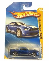 Hot Wheels 2010 #9 Blue 10 Ford Shelby GT500 New Old Stock - £6.05 GBP
