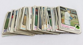 VINTAGE 1973 Topps Baseball Cards Starter Lot of 90 Different w/ Rookies + Stars - £142.43 GBP