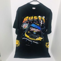 Vintage Rusty Wallace NASCAR Winston Cup All Over Print AOP Shirt Mens Large USA - £155.02 GBP