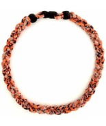 3 Rope Tornado Boys Baseball Girls Softball Necklace 18" 20" Orange Digital Camo - $187.14 MXN