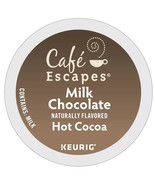 96/PACK - Café Escapes Milk Chocolate Hot Cocoa K-Cup Pods BULK PACKAGING - $35.65 CAD