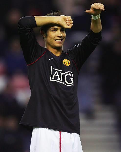 Manchester united 2007/08 Away Ronaldo #7 Retro Jersey //FREE SHIPPING