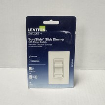 Leviton 6674-P0W 120V White Decora SureSlide Single-Pole 3-Way Dimmer - $259.47 MXN