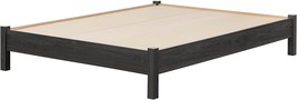Platform Bed, Full Size, Gray Oak, South Shore Step One Essential. - $225.96