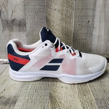 BABOLAT Tennis Shoes SFX3 Men&#39;s Size 11.5 All Court White Red Blue - £30.92 GBP