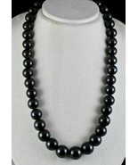 BIG NATURAL GARNET BEADS ROUND 1451 CARAT GEMSTONE BEADS LADIES FASHION ... - €577,65 EUR