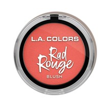 L.A. Colors Rad Rouge Blush w/Applicator Brush &amp; Mirror - Blendable - *A... - £2.40 GBP