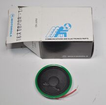 NEW - Motorola 01-80701Y91 Radio Microphone Small Replacement Speaker - NOS - $10.29
