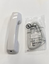Avaya Lucent AT&amp;T Spirit MLS K Style  Phone Handset White with Cord NEW - £10.82 GBP