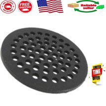 Functional 7&quot; Cast Iron Grate Floor Cover - Black &amp; Durable with Repair ... - $608.16 MXN