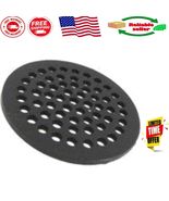 Functional 7&quot; Cast Iron Grate Floor Cover - Black &amp; Durable with Repair ... - $45.98 CAD