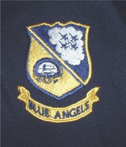 USN US Navy Blue Angels logo pullover shirt size Large - £19.54 GBP