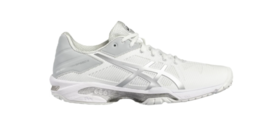 ASICS Femmes Baskets Gel-Solution Speed 3 Solide Bianca Taille EU 42 E650N - £58.80 GBP