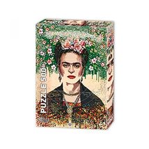 LaModaHome 500 Piece Frida Trend Woman Collection Jigsaw Puzzle for Family Frien - £23.42 GBP