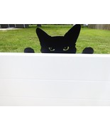 Peeking cat free standing or yard stake - $10.45 CAD+