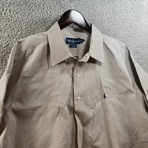 Ralph Lauren Men’s Blake Long Sleeve Shirt Sz XXL 2XL Blue Plaid Polo Po... - $16.20