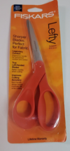 Fiskars Lefty Left-Handed Scissors for Fabric Orange Ergonamic Handle 8i... - £17.02 GBP