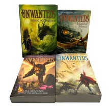 The Unwanteds Lisa McMann Books 1 2 3 7 Island Silence Fire Dragons - £15.43 GBP