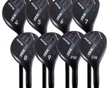 Women&#39;s Rife Golf RX7 Hybrid Irons Set #4-SW Lady Flex Graphite Right Ha... - £285.29 GBP