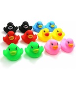 Novelty Place Float &amp; Squeak Rubber Duck Ducky Baby Bath Toy Assorted (1... - £7.84 GBP
