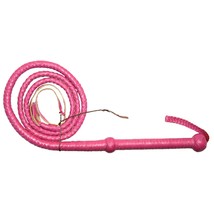 Stock Whips Cow Leather 6 Feet Long 12 Plaits Bull Whip Heavy Duty Whip Handmade - £25.69 GBP