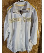 LOT29 Looney Tunes Lotwen Tynine Track Jacket Full Zip White Gold Trim XXL - $69.30
