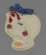 Barnyard Rooster Lenox Poppies Cookie Press Mold Chicken Wall Hanging Farm NOS - $8.68