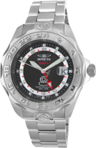 Mens Invicta Divers Wrist Watch Analog Silver Tone Stainless Steel Rare 5125 - £211.33 GBP