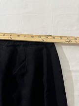 Sag Harbor Petite S22023 Women's Black Rear Zip & Slit Pull-On Skirt Size 12P image 9