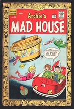 Archie&#39;s Mad House #46 1966-Archie--Bordered flying saucer cover-Covers split... - £14.32 GBP