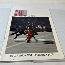 Vintage SMU vs. TCU 1973 Cotton Bowl Program - December 1 Football Rivalry - £14.41 GBP