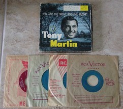 1940s/1950s Vocal Easy Listening Classics-RCA &amp; MERCURY- TONY MARTIN 45 ... - $15.00