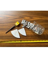 Lab Test Plug Stir Stick Glass Jar Scraper Miscellaneous items - $301.94 MXN