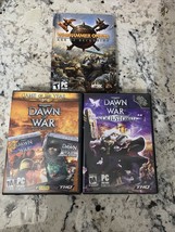 Lot of 3 Warhammer 40,000: Dawn of War II -- Gold Edition/Soulstorm/ (PC, 2010) - £15.49 GBP