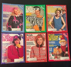 Lot of 6 Vintage 1987 McCall&#39;s Needlework &amp; Crafts Magazines  - £10.27 GBP