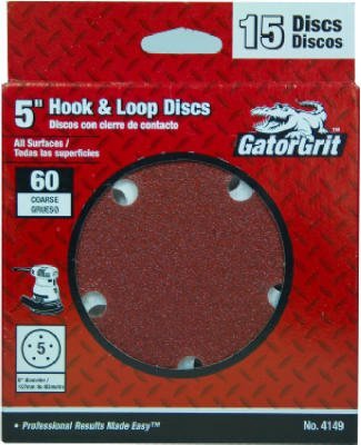 Ali #4149 15PK 5&quot; 60G Sand Disc - $13.54
