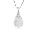 Carla &quot;floating opals&quot; Women&#39;s Necklace 14kt White Gold 287813 - $199.00