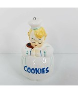 Pastry Chef Cookie Baker 4&quot; Ornament Retro Styling By Seasons of Cannon ... - £30.92 GBP