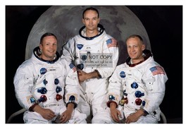 Apollo 11 Crew Buzz Aldrin Neil Armstrong Michael Collins 4X6 Nasa Photo - £6.26 GBP