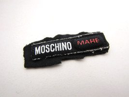 Moschino Sea Original Photographed Fabric Label Black White Red-
show or... - $7.25
