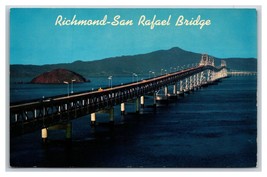Richmond San Rafael Bridge San Francisco California CA UNP Chrome Postcard S23 - £2.32 GBP