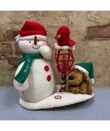 2013 Hallmark Animated Jingle Pals Merry Carolers Trio Singing Snowman D... - $47.29 CAD