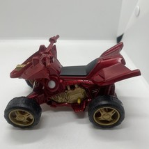 Iron Man Quad Motorcycle Action Figure Vehicle Toy 2010 Marvel Hasbro C-... - $13.94