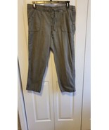 Sonoma Gray Cotton Blend Pants Size Large - $11.99