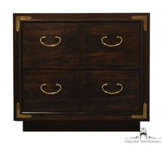 THOMASVILLE Tokaido Collection Asian Hollywood Regency 26&quot; Two Drawer Nightst... - £629.07 GBP