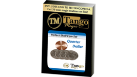 Perfect Shell Coin Set Quarter Dollar (Shell and 4 Coins D0200) by Tango Magic - £69.89 GBP