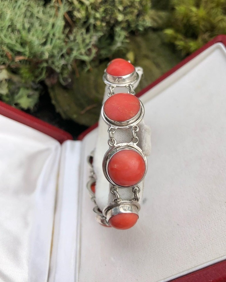 Antique Coral Bracelet - $396.00