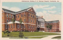 U. S. Veterans Hospital Fayetteville Arkansas AR Administration Postcard... - $2.99