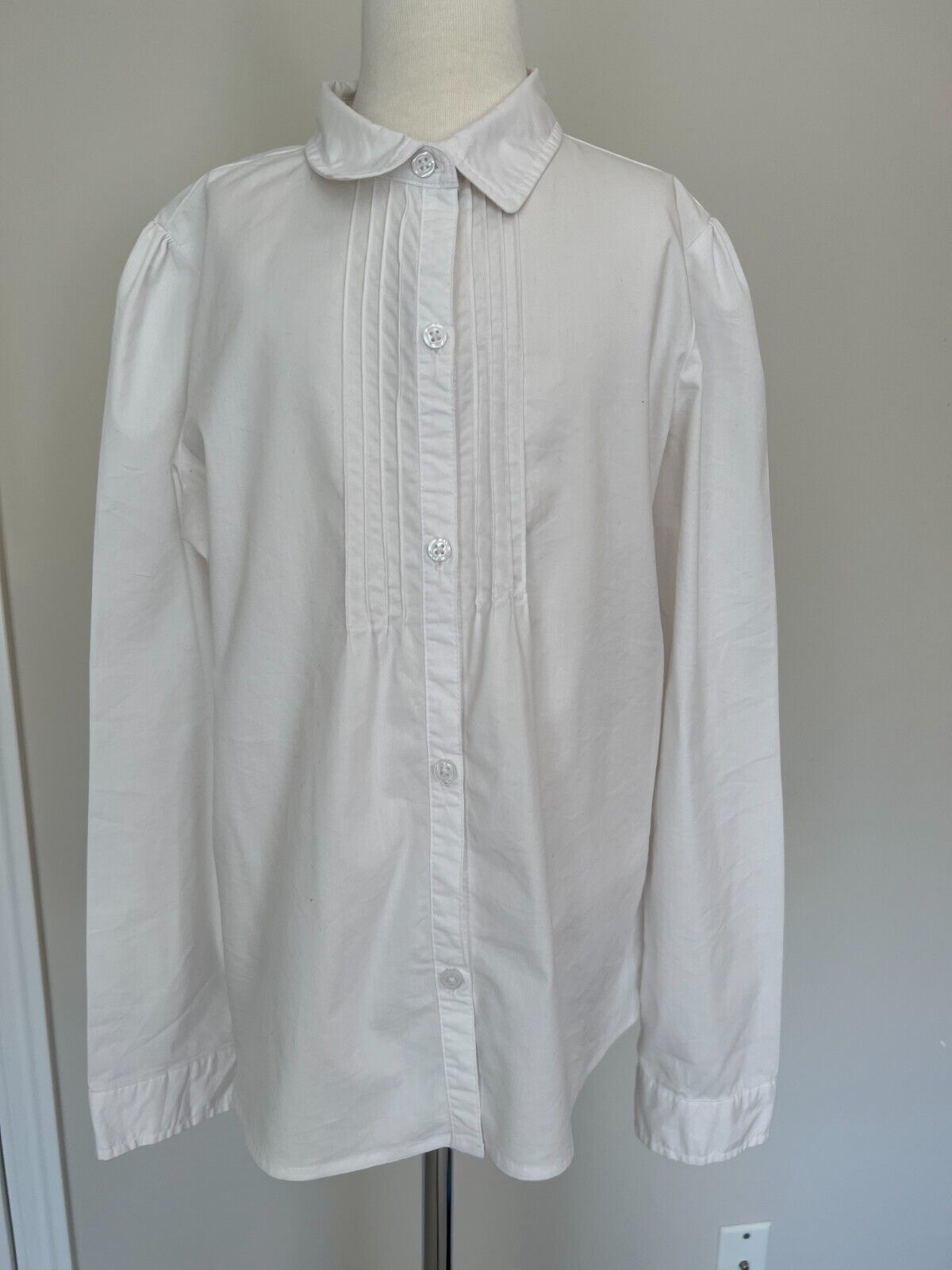 The Children s Place LS White Dress Shirt Size 16 XXL - $14.84